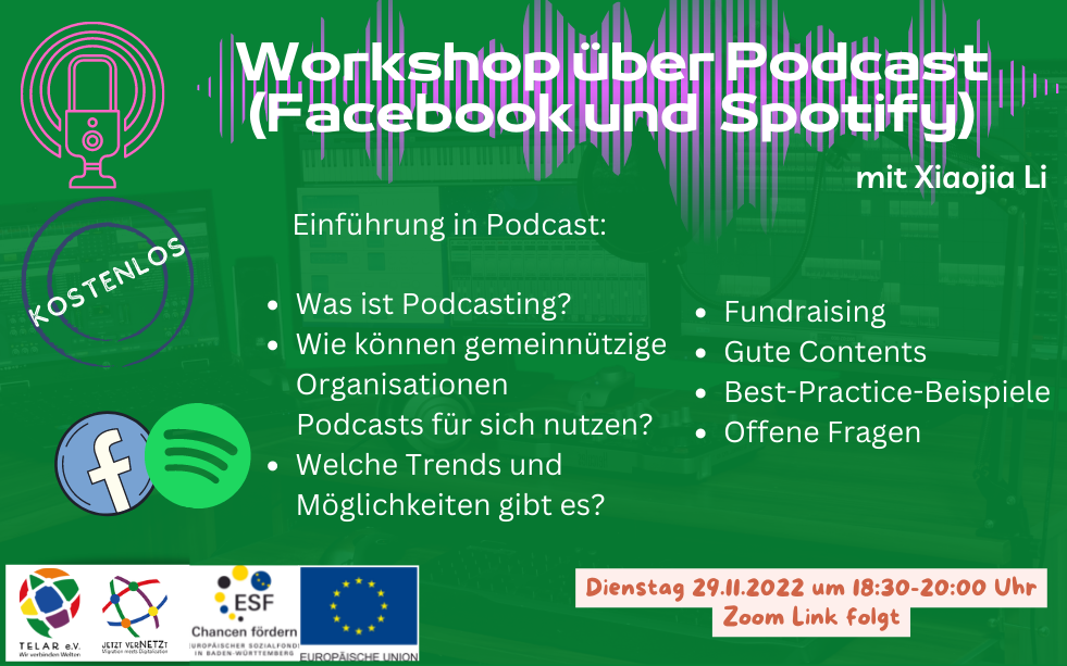 Workshop Social Media im Verein: Einführung in den Podcast